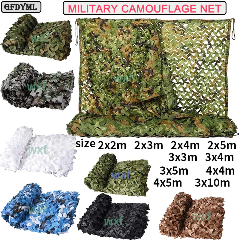 Cheap Goat Tents Military Camouflage Net Camo Netting Army Nets Shade Mesh Hunting Garden Car Outdoor Camping Sun Shelter Tent